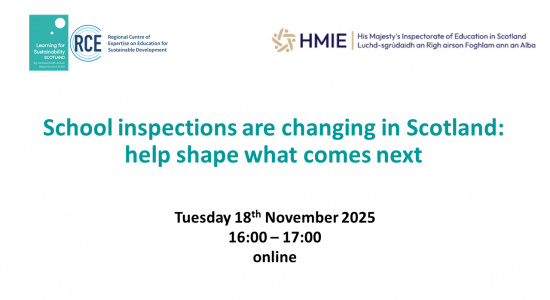 Have your say on the school inspection process in Scotland