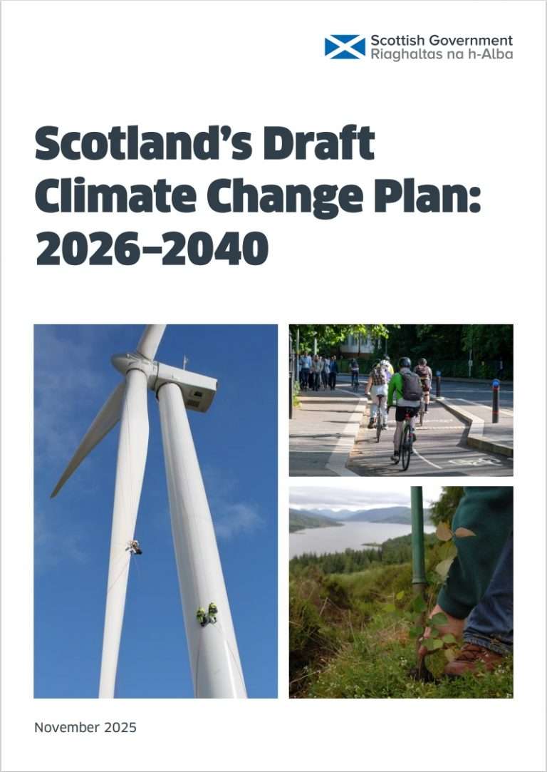 Responding to the consultation on Scotland’s Draft Climate Change Plan 2026-2040