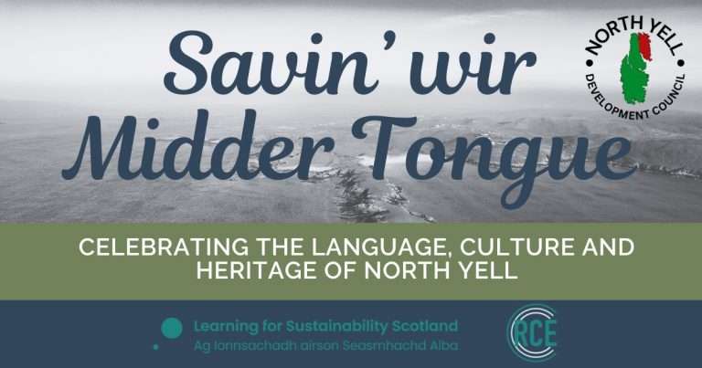 ‘Savin Wir Midder Tongue’: exploring intangible cultural heritage and learning for sustainability