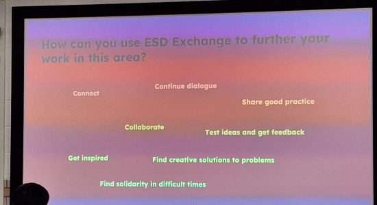 ‘ESD Exchange’: weaving sustainability across Higher Education