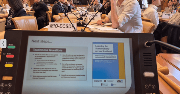 UNECE Steering Committee for Education for Sustainable Development Meeting, May 2026