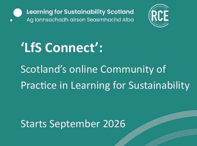 ‘LfS Connect’ is back! Our online Community of Practice will return in September 2026…