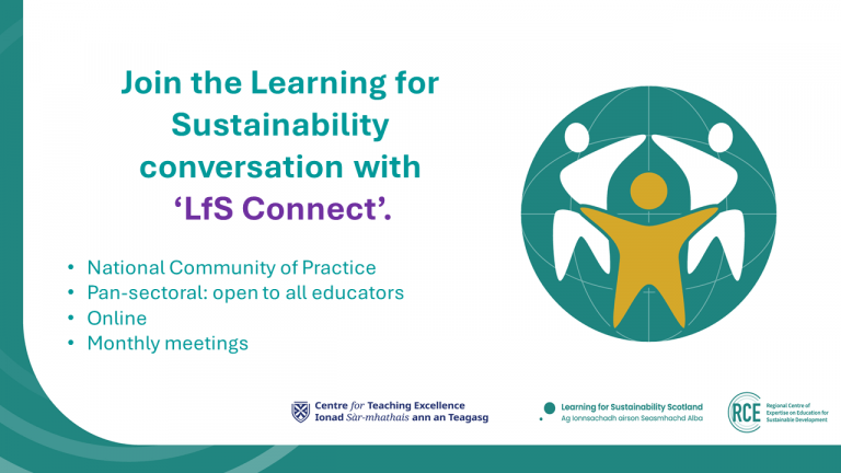 Join the Learning for Sustainability Conversation with ‘LfS Connect’