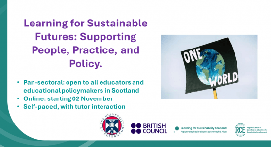 Learning for Sustainable Futures: Supporting people, practice, and policy (Scotland)