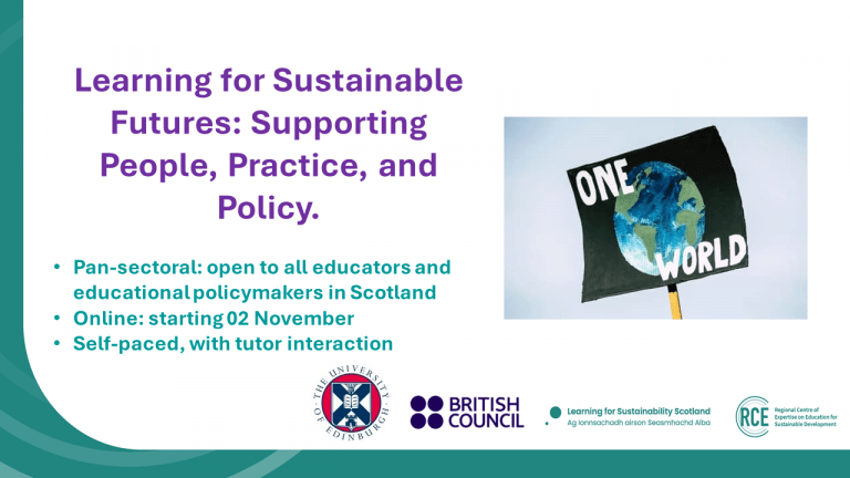 Learning for Sustainable Futures: Supporting people, practice, and policy (Scotland)